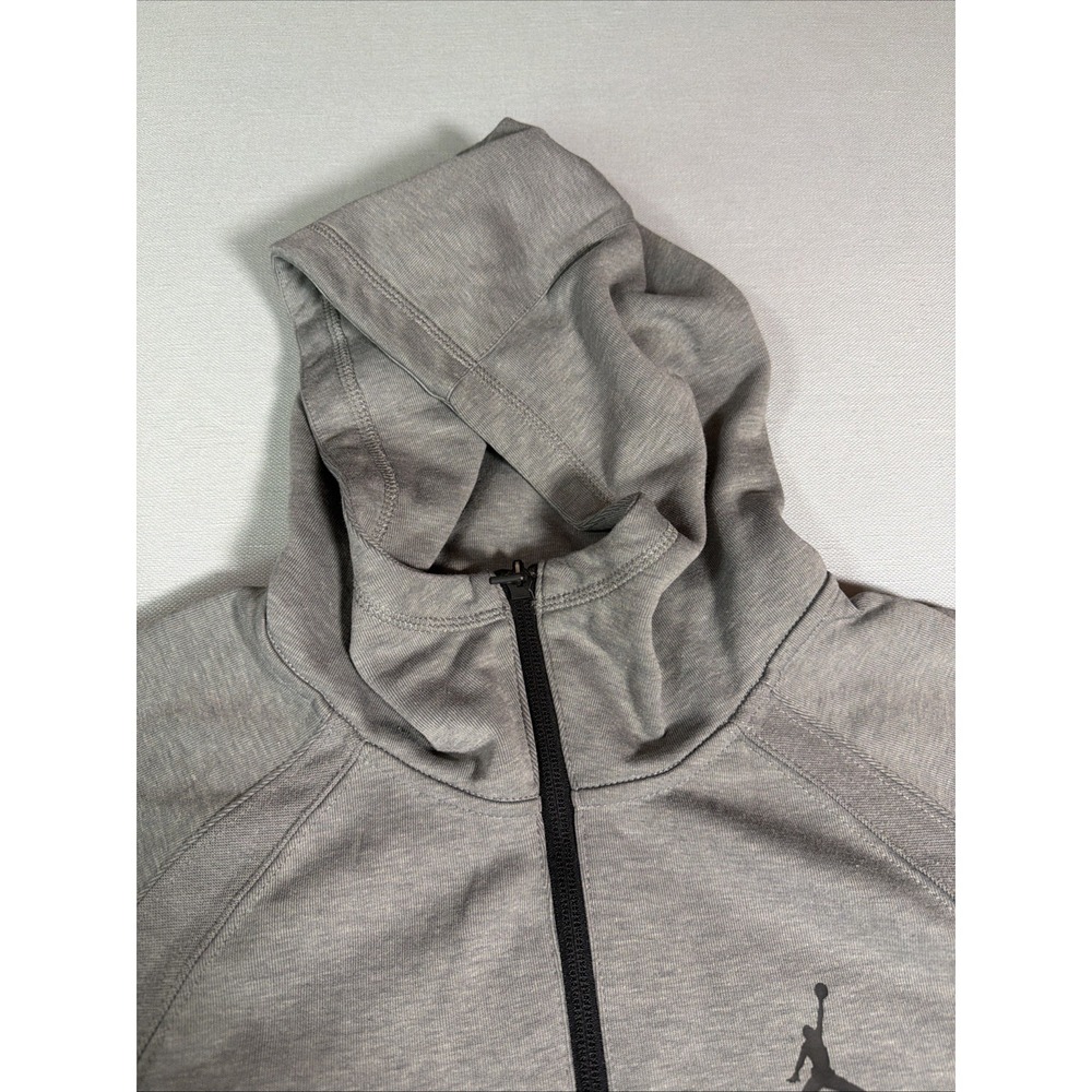 Nike Air Jordan Sport 1/2 Half Zip Hoodie Gray DV1245-091 Men's Large - Picture 10 of 16